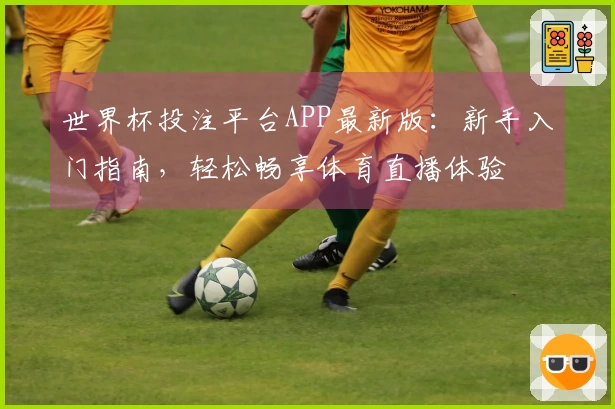世界杯投注平台APP最新版：新手入门指南，轻松畅享体育直播体验