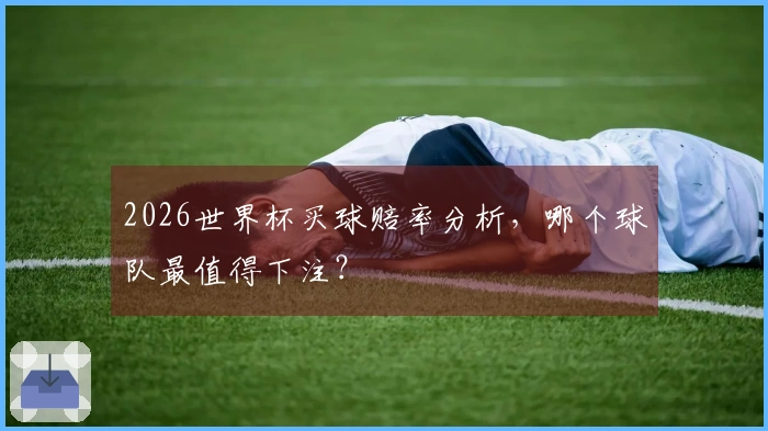 2026世界杯买球赔率分析,哪个球队最值得下注?